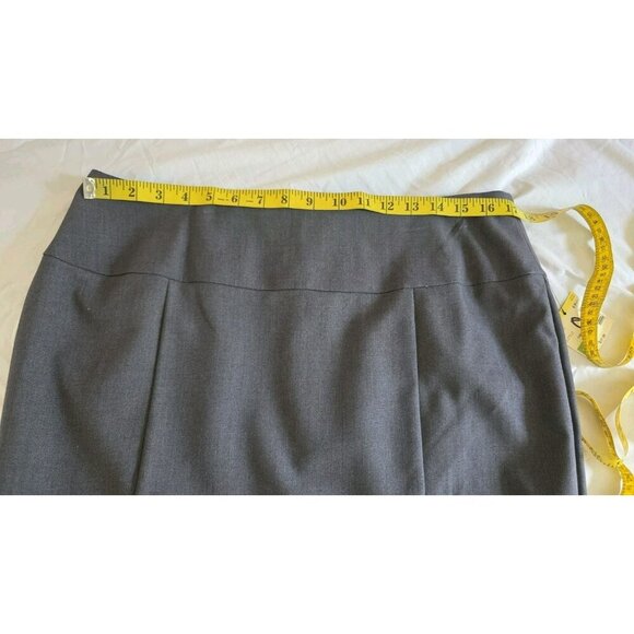 Simply Styled by Sears Pencil Skirt Size 14P NWT Academia Preppy Gray Office Y2K - Picture 7 of 9